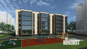 1-к квартира, строящийся дом, 38м2, 3/5 этаж