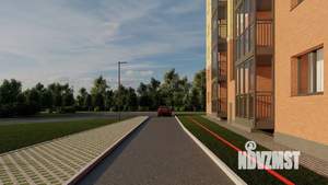 1-к квартира, строящийся дом, 39м2, 5/9 этаж