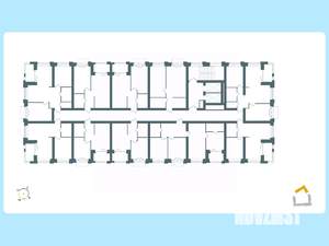 1-к квартира, строящийся дом, 36м2, 3/10 этаж