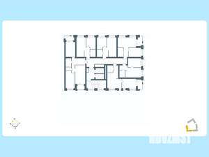 1-к квартира, строящийся дом, 37м2, 6/10 этаж