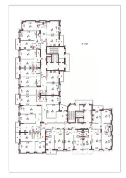 1-к квартира, сданный дом, 43м2, 13/20 этаж