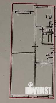 3-к квартира, вторичка, 64м2, 2/5 этаж