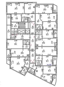 2-к квартира, вторичка, 69м2, 2/18 этаж