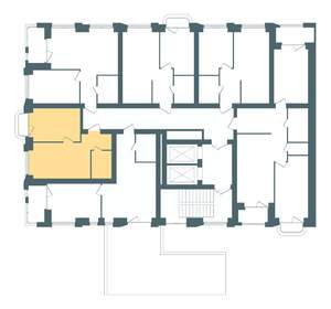 1-к квартира, строящийся дом, 36м2, 2/10 этаж