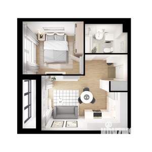 1-к квартира, вторичка, 36м2, 9/17 этаж