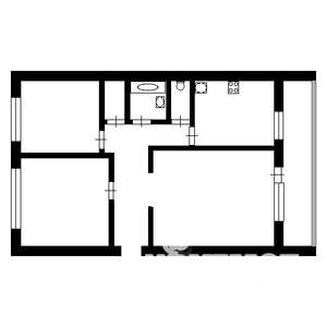 3-к квартира, вторичка, 61м2, 8/9 этаж