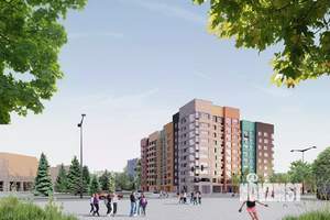 2-к квартира, строящийся дом, 64м2, 6/10 этаж