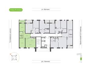3-к квартира, вторичка, 71м2, 17/18 этаж