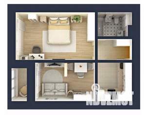 1-к квартира, сданный дом, 51м2, 12/18 этаж