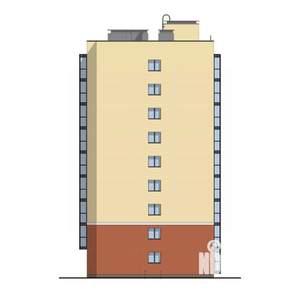 2-к квартира, строящийся дом, 63м2, 9/9 этаж