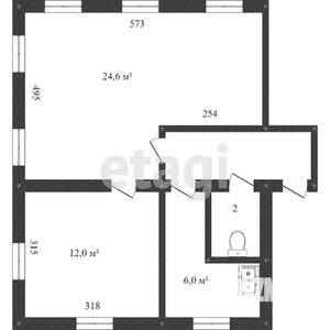 2-к квартира, вторичка, 53м2, 8/11 этаж