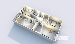 3-к квартира, вторичка, 62м2, 1/5 этаж