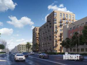 3-к квартира, строящийся дом, 72м2, 3/11 этаж