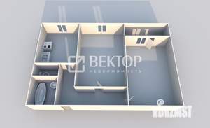 2-к квартира, вторичка, 62м2, 6/12 этаж
