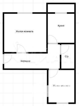 2-к квартира, вторичка, 51м2, 5/9 этаж