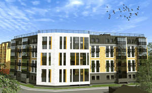 1-к квартира, сданный дом, 61м2, 5/6 этаж