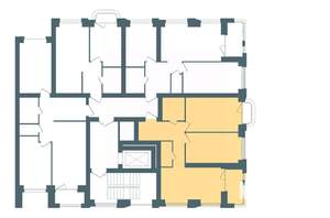 2-к квартира, строящийся дом, 67м2, 5/10 этаж