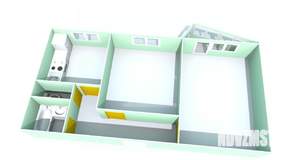 2-к квартира, вторичка, 53м2, 4/9 этаж