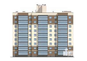 1-к квартира, строящийся дом, 40м2, 4/9 этаж