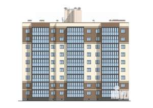 1-к квартира, строящийся дом, 35м2, 4/9 этаж