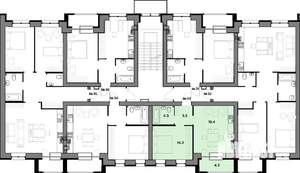 1-к квартира, вторичка, 45м2, 2/4 этаж