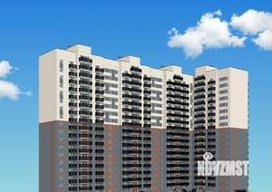 2-к квартира, строящийся дом, 52м2, 4/18 этаж