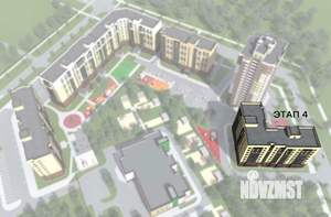 2-к квартира, сданный дом, 45м2, 9/9 этаж