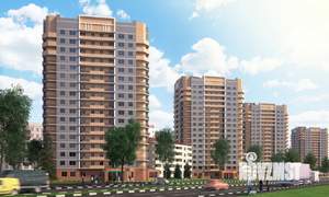 1-к квартира, строящийся дом, 43м2, 3/17 этаж