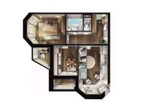 2-к квартира, вторичка, 63м2, 8/10 этаж