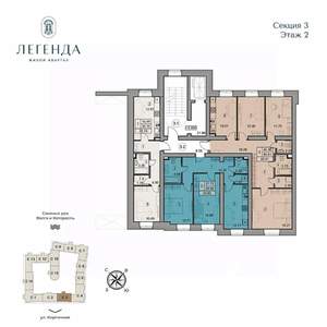 1-к квартира, вторичка, 35м2, 2/5 этаж