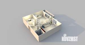 1-к квартира, вторичка, 42м2, 9/10 этаж