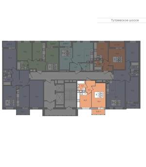 1-к квартира, вторичка, 35м2, 11/18 этаж