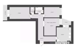 3-к квартира, сданный дом, 89м2, 7/20 этаж