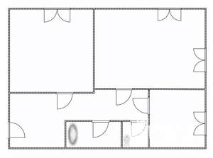 2-к квартира, вторичка, 44м2, 2/2 этаж