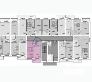 1-к квартира, вторичка, 41м2, 3/12 этаж