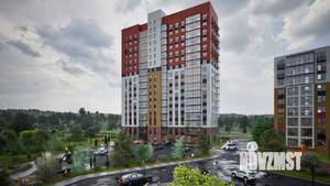 1-к квартира, строящийся дом, 37м2, 2/17 этаж