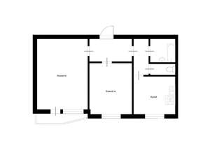 2-к квартира, вторичка, 53м2, 1/10 этаж