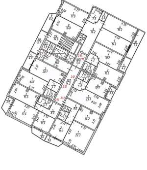 2-к квартира, сданный дом, 65м2, 17/18 этаж