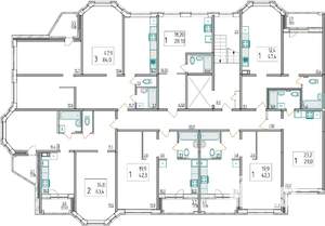 1-к квартира, вторичка, 47м2, 3/10 этаж