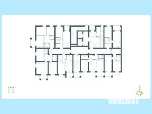 1-к квартира, вторичка, 45м2, 1/16 этаж