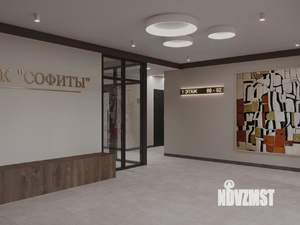2-к квартира, строящийся дом, 57м2, 1/9 этаж