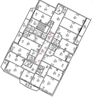 1-к квартира, сданный дом, 47м2, 2/18 этаж