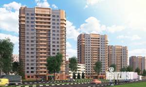 3-к квартира, строящийся дом, 74м2, 16/17 этаж