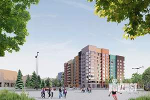 2-к квартира, строящийся дом, 64м2, 4/10 этаж