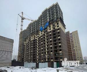 1-к квартира, строящийся дом, 28м2, 7/18 этаж