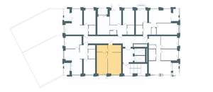 1-к квартира, строящийся дом, 45м2, 2/10 этаж