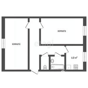 2-к квартира, вторичка, 47м2, 5/9 этаж