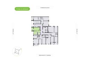 1-к квартира, вторичка, 33м2, 6/18 этаж