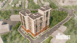 2-к квартира, строящийся дом, 57м2, 4/18 этаж