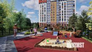 2-к квартира, строящийся дом, 50м2, 13/17 этаж